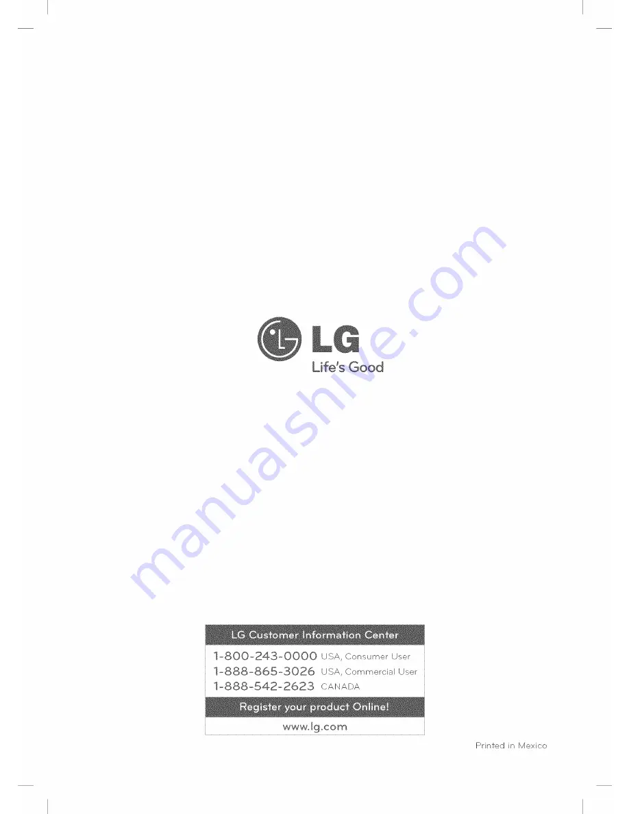 LG LDE3035SB Owner'S Manual Download Page 84