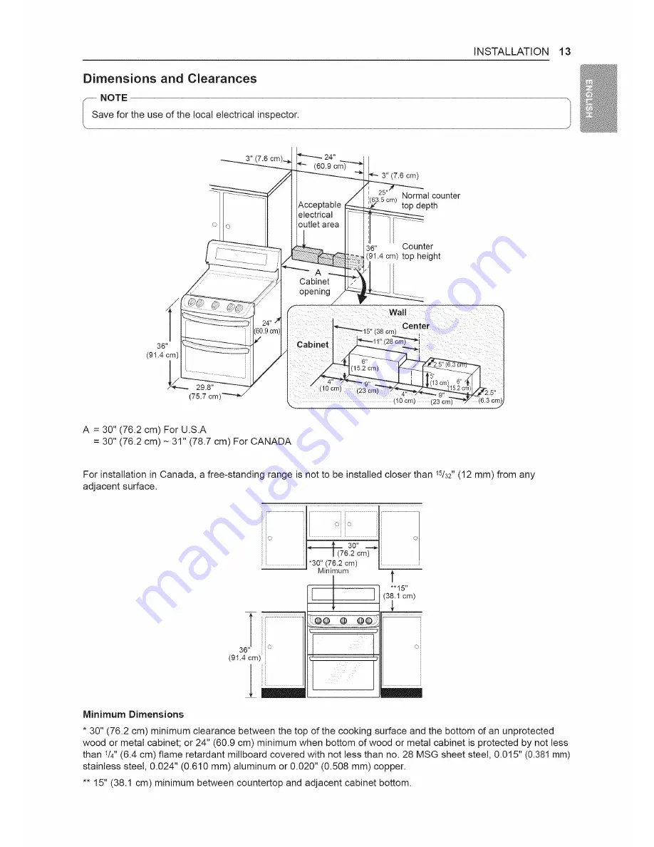 LG LDE4411SB Скачать руководство пользователя страница 13