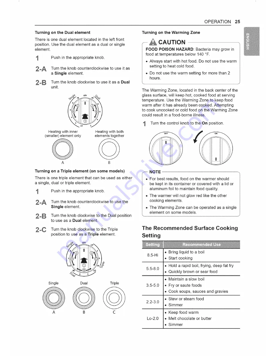 LG LDE4411SB Owner'S Manual Download Page 25