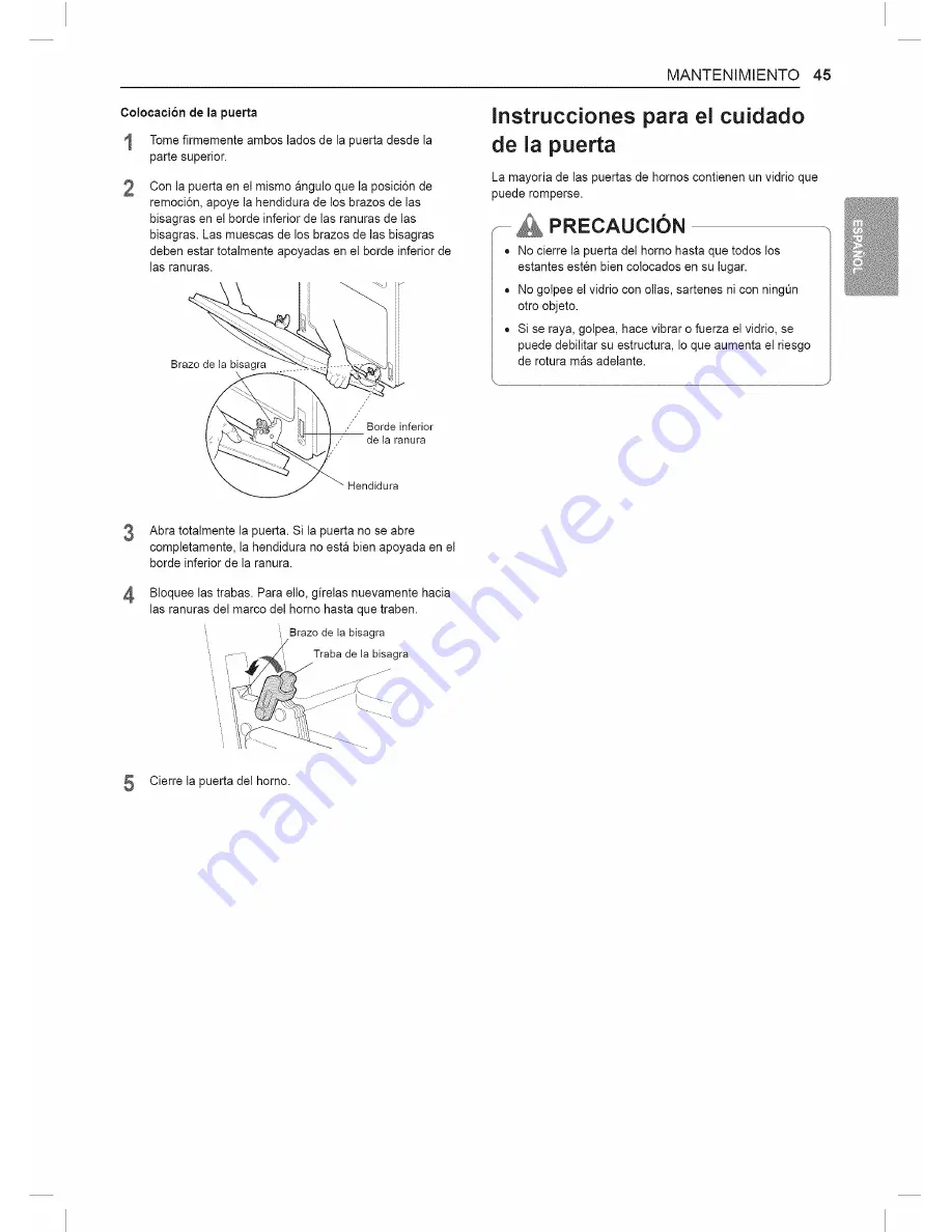 LG LDE4411SB Скачать руководство пользователя страница 99