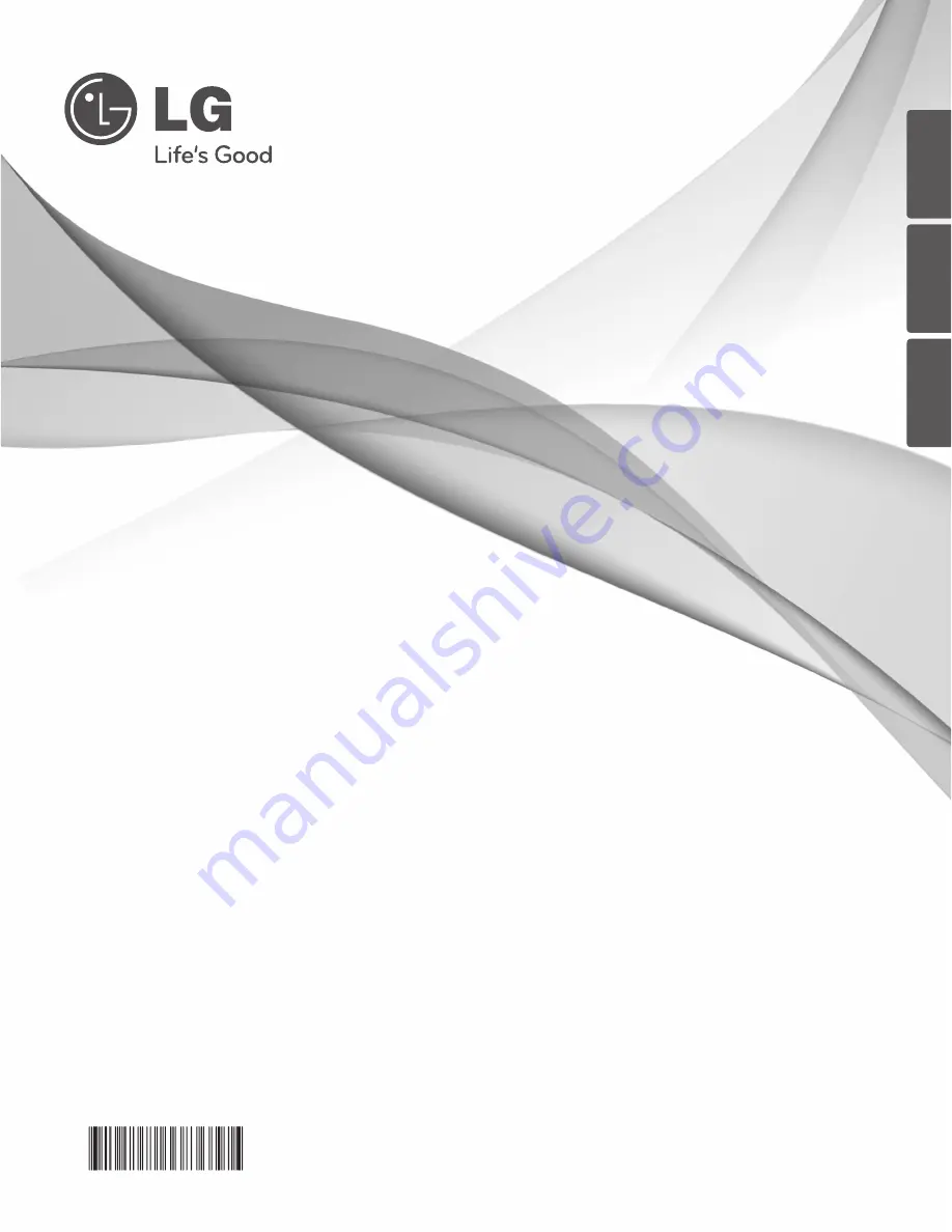 LG LDF7551ST/WW/BB Owner'S Manual Download Page 1