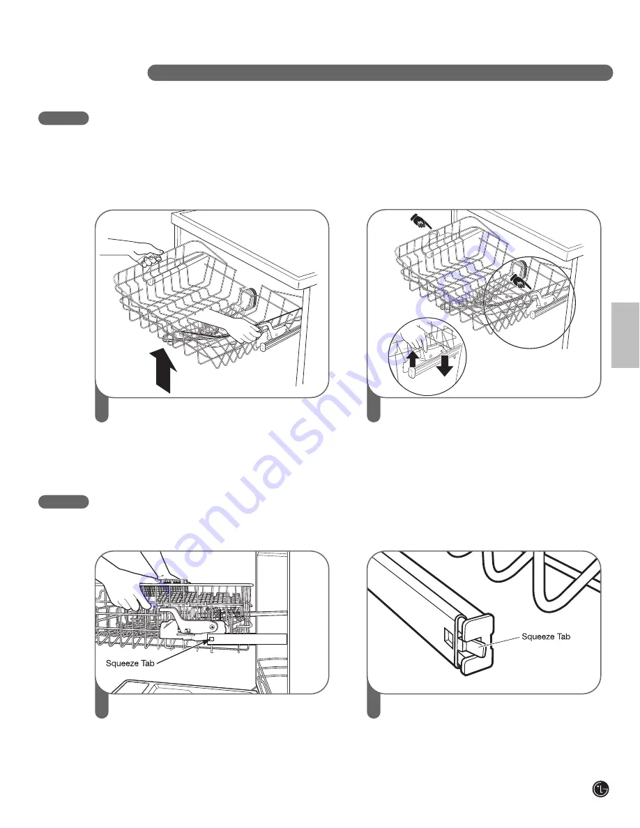 LG LDF9932ST - FULLY INTEGRATED DISHWASHER Скачать руководство пользователя страница 15