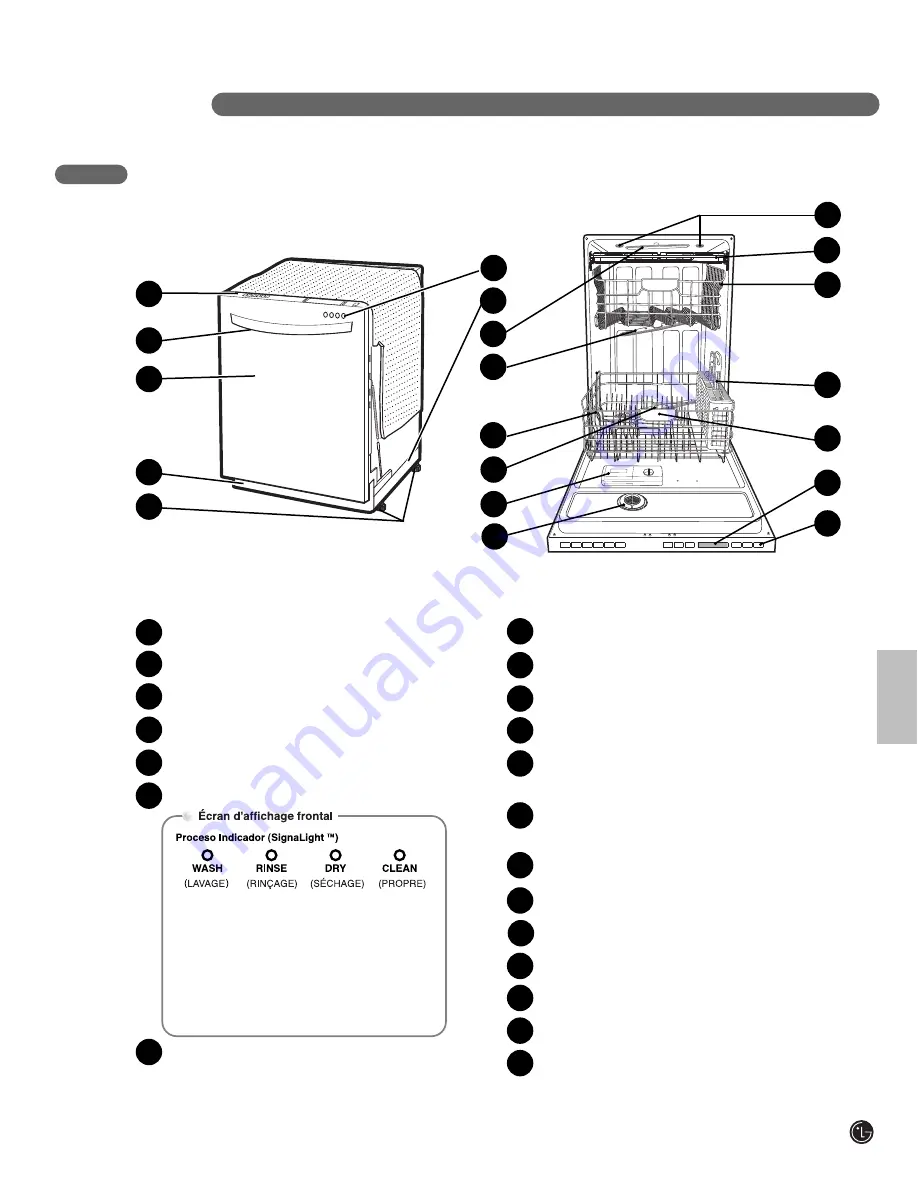 LG LDF9932ST - FULLY INTEGRATED DISHWASHER Скачать руководство пользователя страница 55