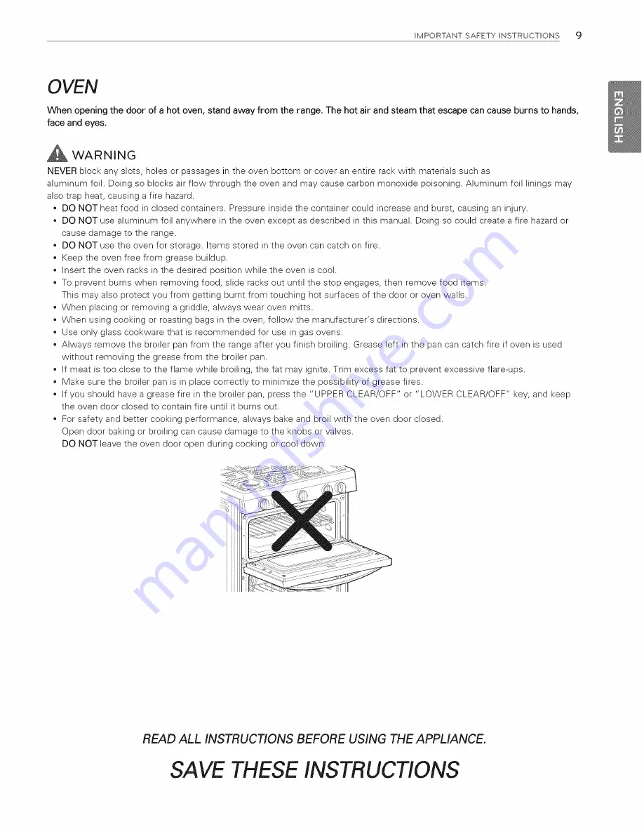 LG LDG3017ST Owner'S Manual Download Page 103