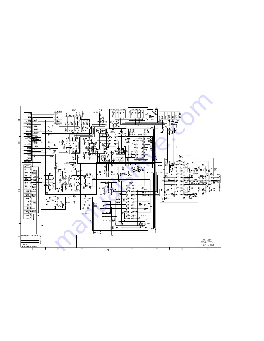 LG LF-U850A Service Manual Download Page 19