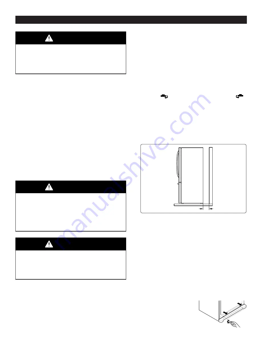 LG LFC21770ST - Panorama - 0.7 cu. ft User'S Manual & Installation Instructions Download Page 12