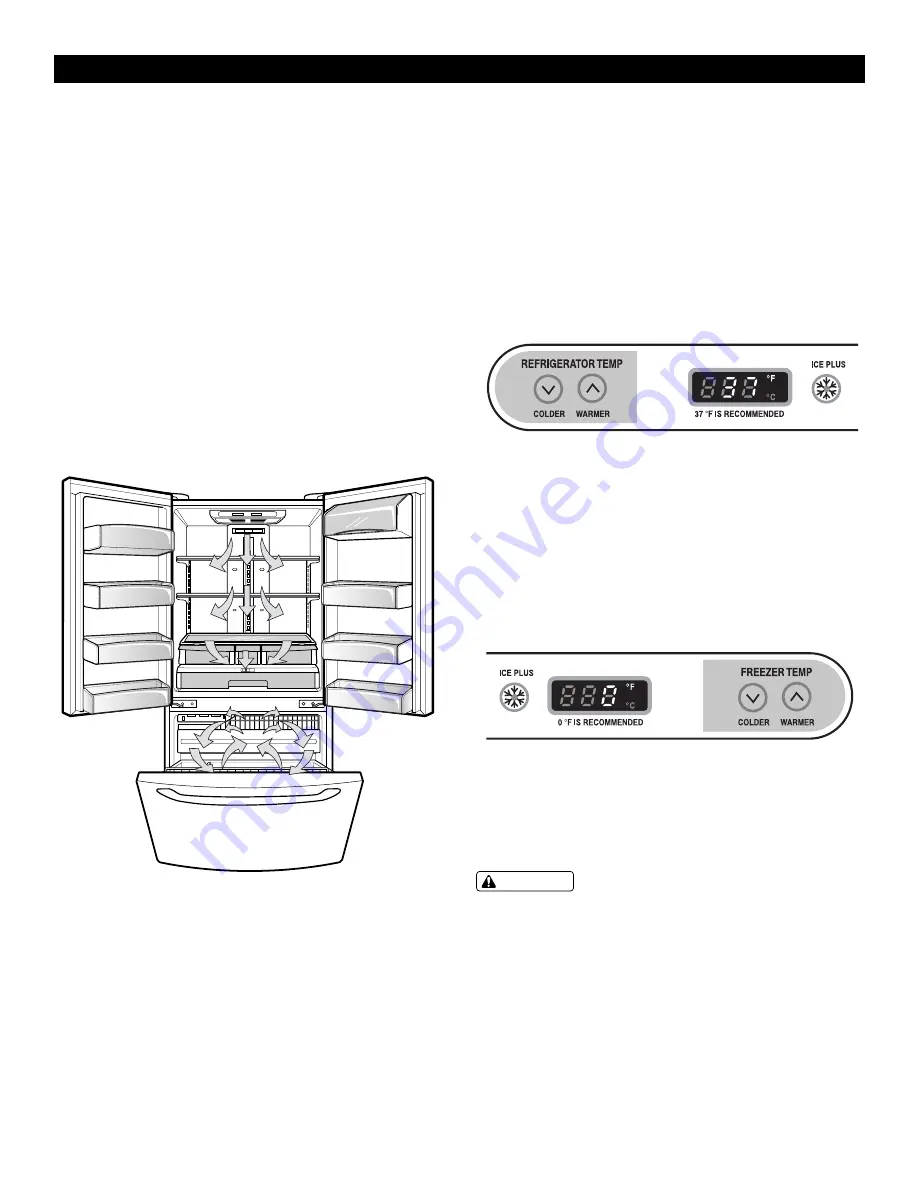 LG LFC21770ST - Panorama - 0.7 cu. ft User'S Manual & Installation Instructions Download Page 20