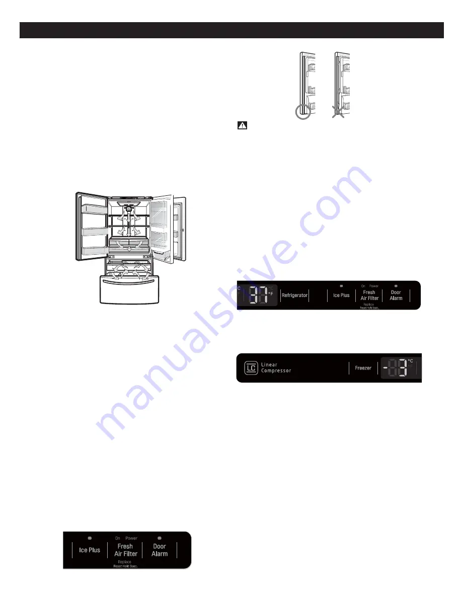 LG LFCS25663 series Owner'S Manual Download Page 52