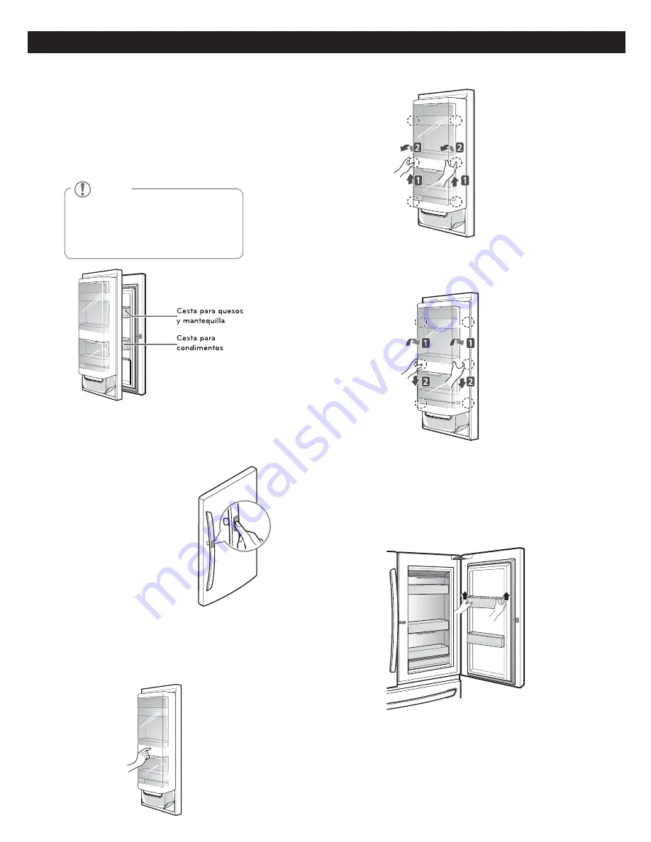 LG LFCS25663 series Owner'S Manual Download Page 58