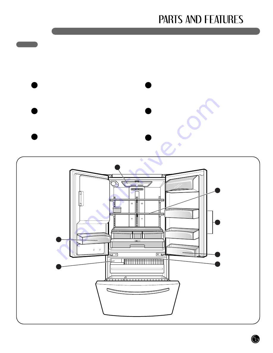 LG LFX21971 Series User'S Manual & Installation Instructions Download Page 7