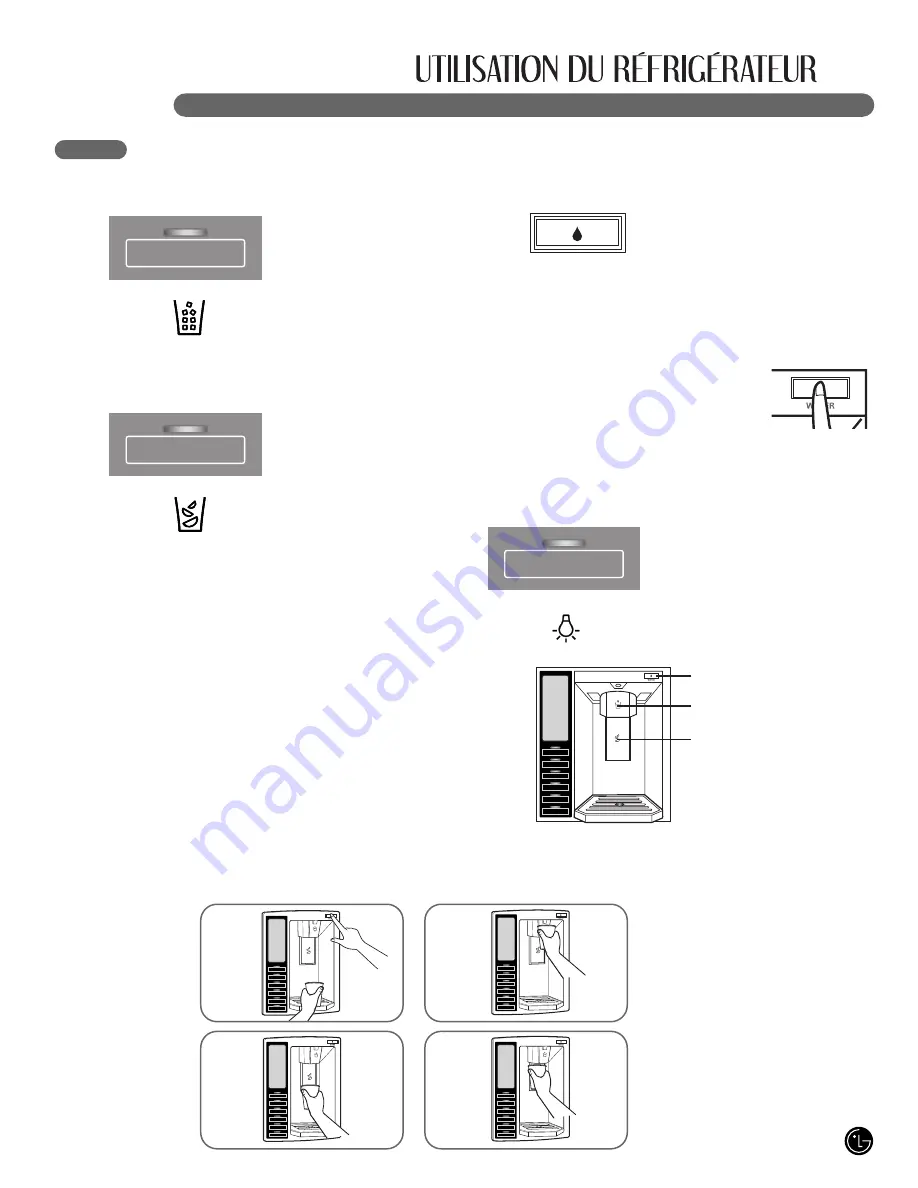 LG LFX21971 Series User'S Manual & Installation Instructions Download Page 67