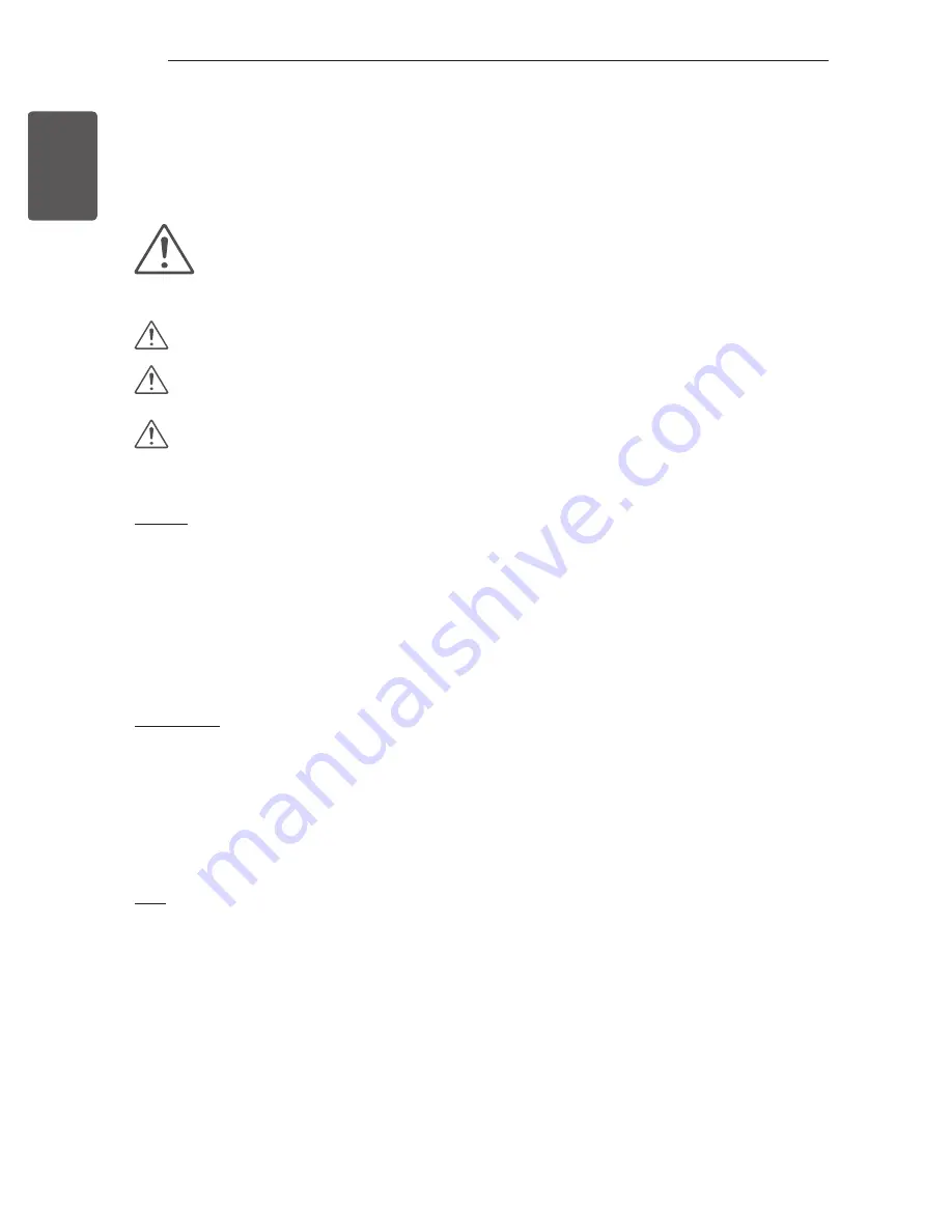 LG LFX31945 Series Owner'S Manual Download Page 4