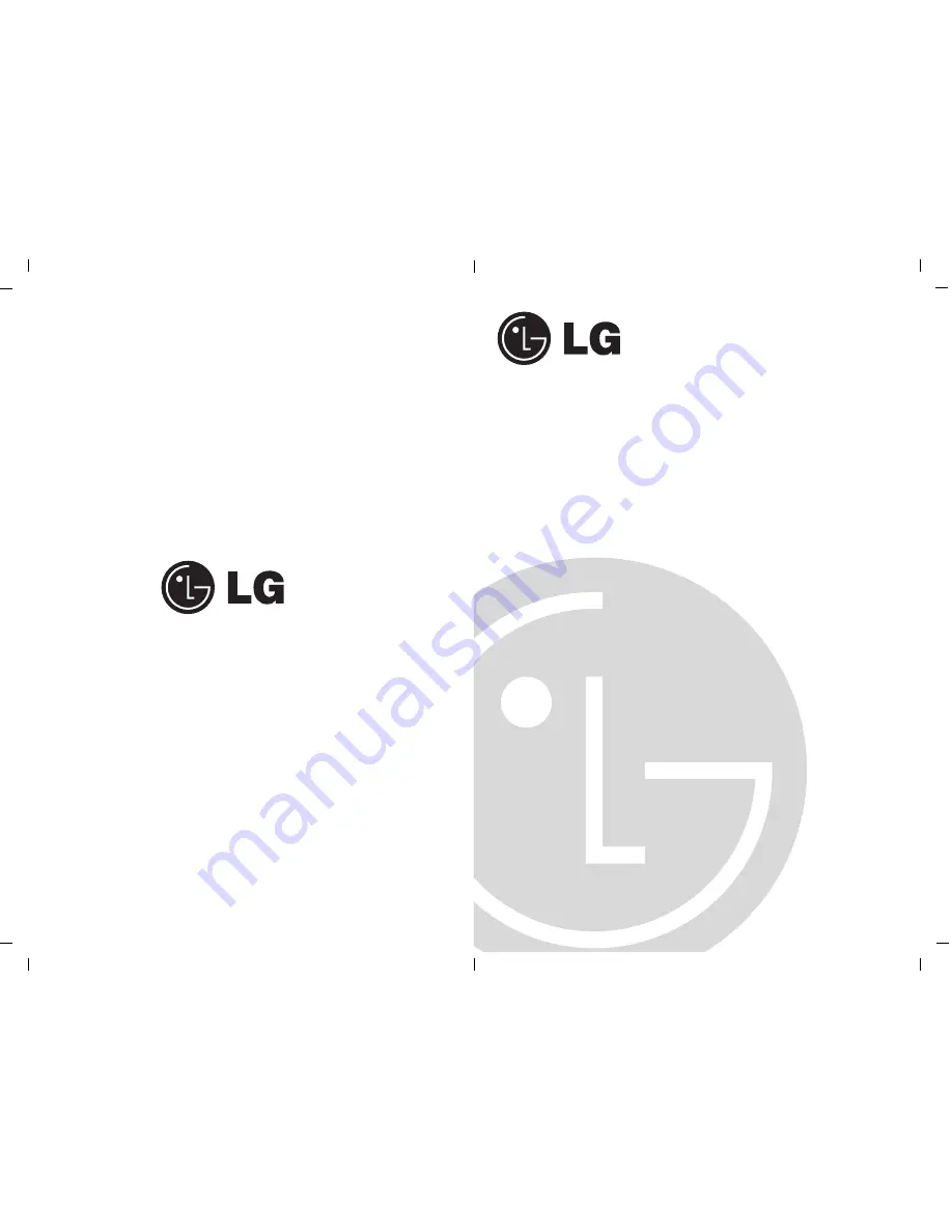 LG LFX31945ST Owner'S Manual Download Page 1