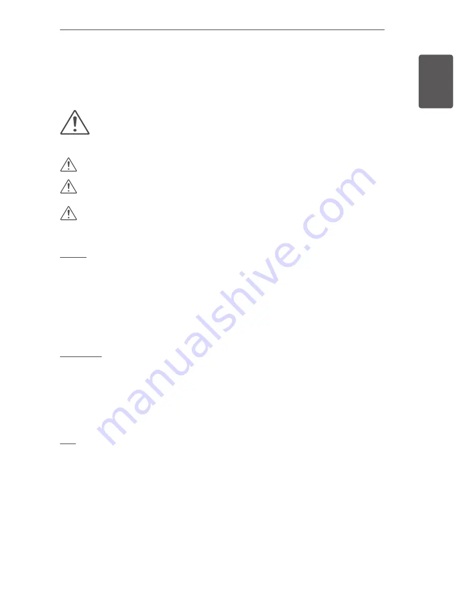 LG LFX31995 Series Owner'S Manual Download Page 5