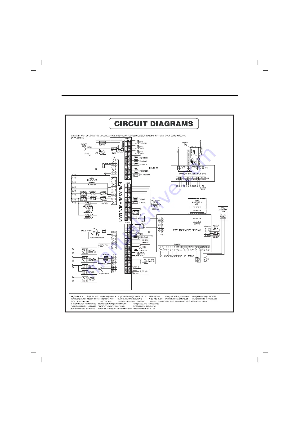 LG LFXS30726 Service Manual Download Page 20