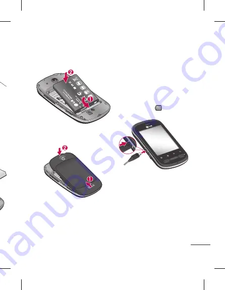 LG LG-P350 Quick Reference Manual Download Page 25