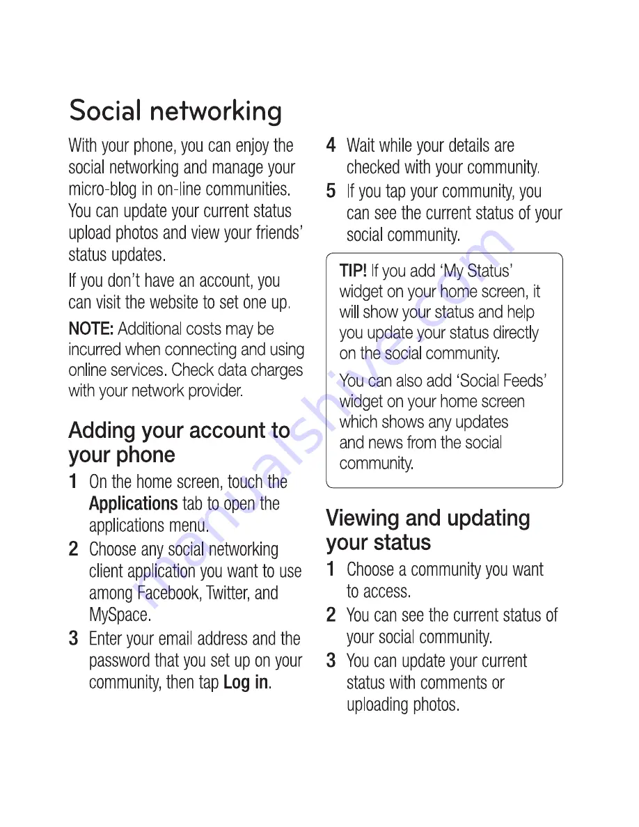 LG LG-P970h User Manual Download Page 27