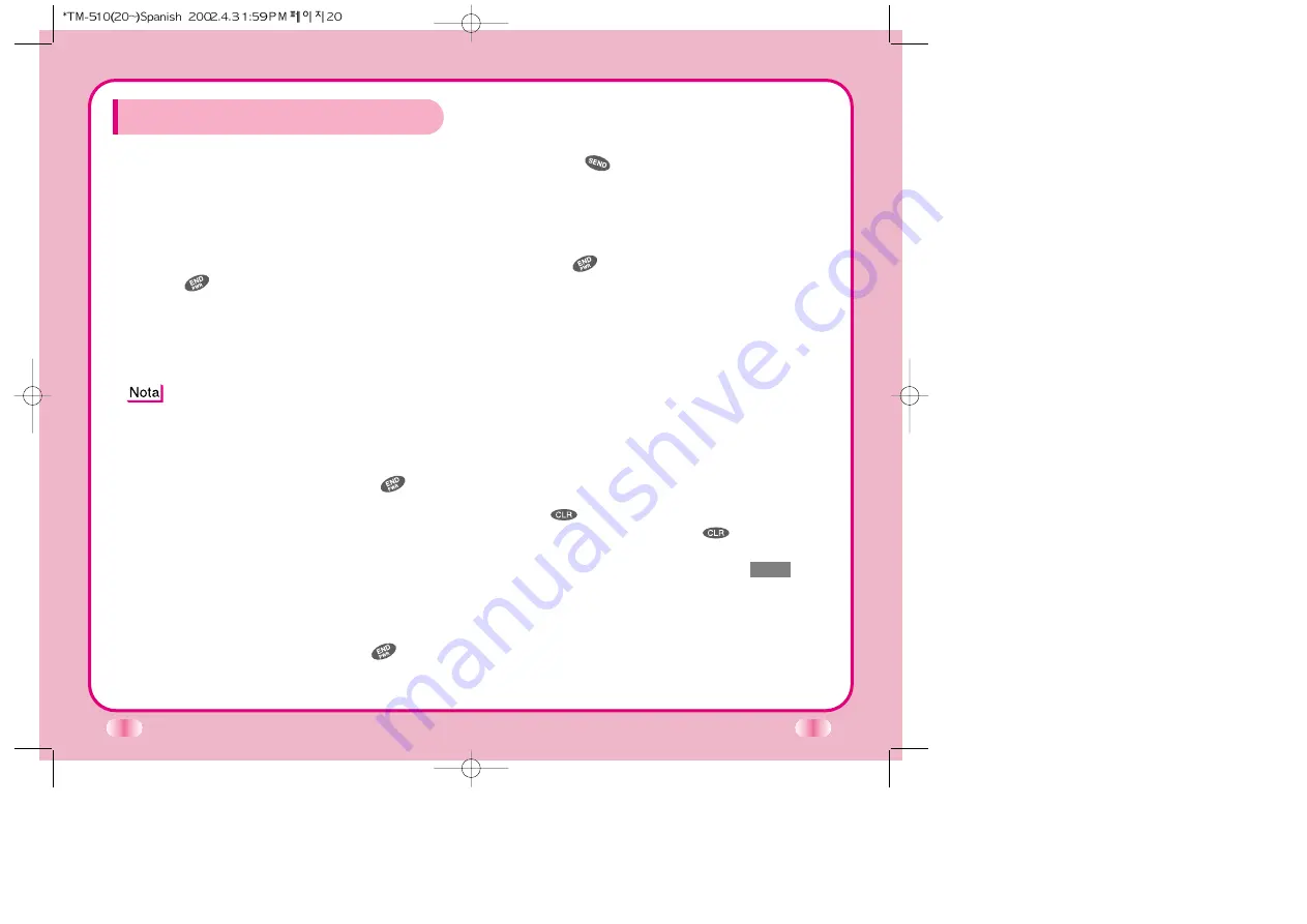 LG LG-TM510 User Manual Download Page 17