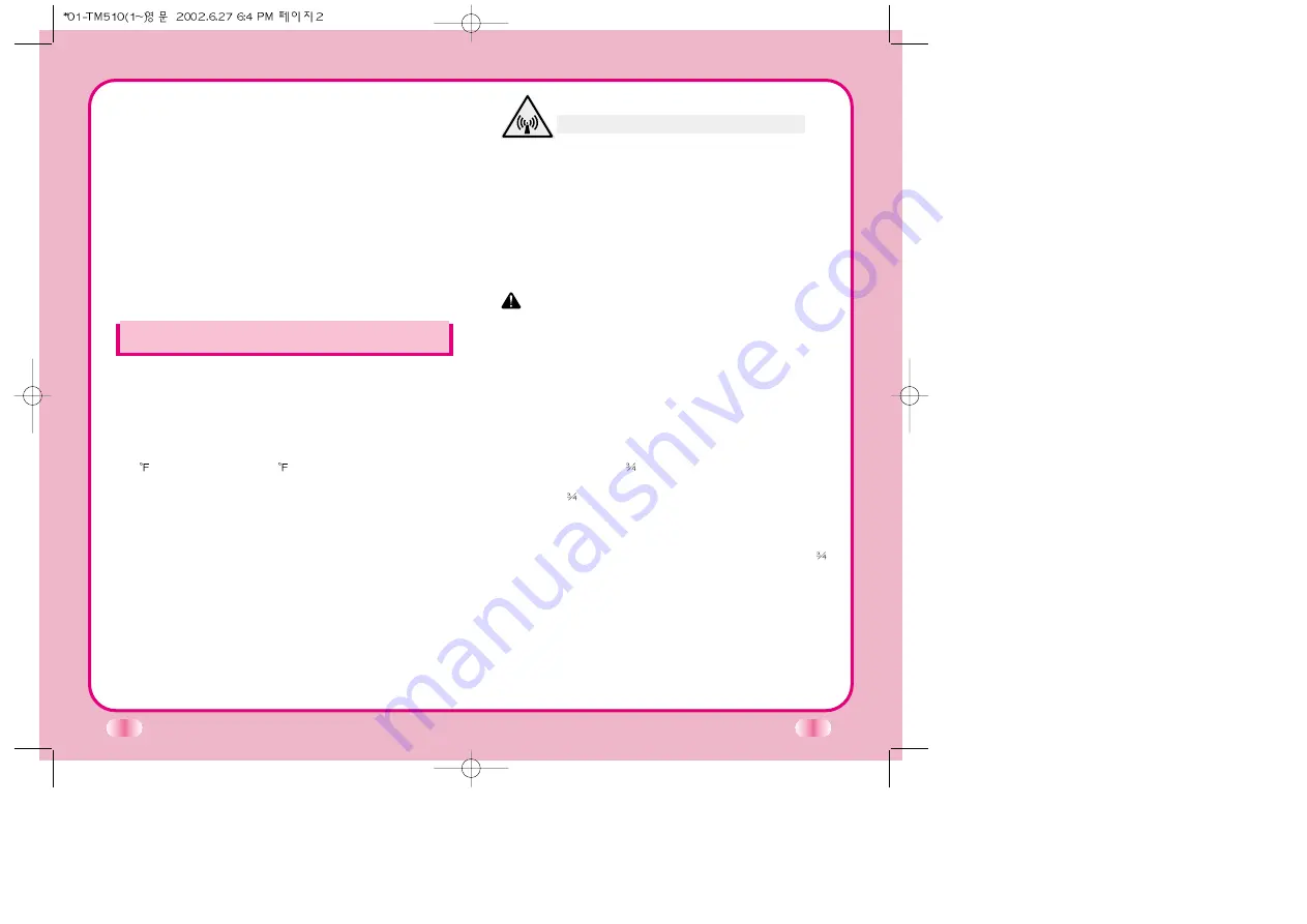 LG LG-TM510 User Manual Download Page 68