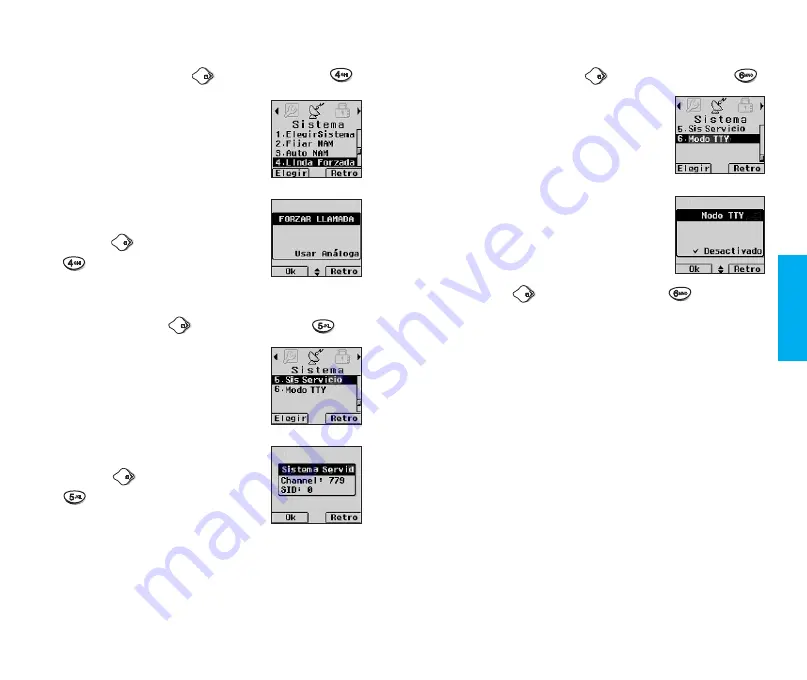 LG LG-TM520 (Spanish) Manual Del Usuario Download Page 38