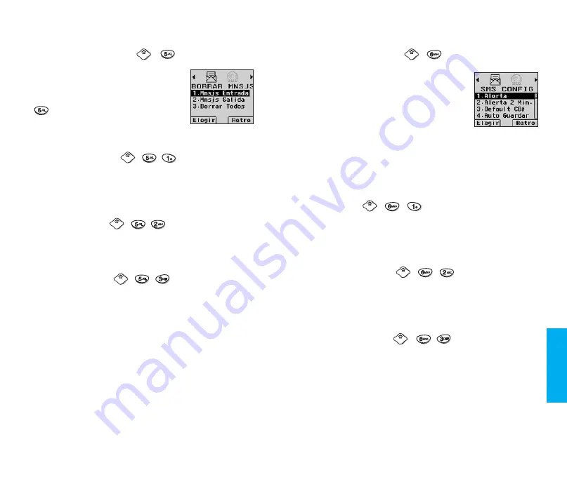 LG LG-TM520 (Spanish) Manual Del Usuario Download Page 63