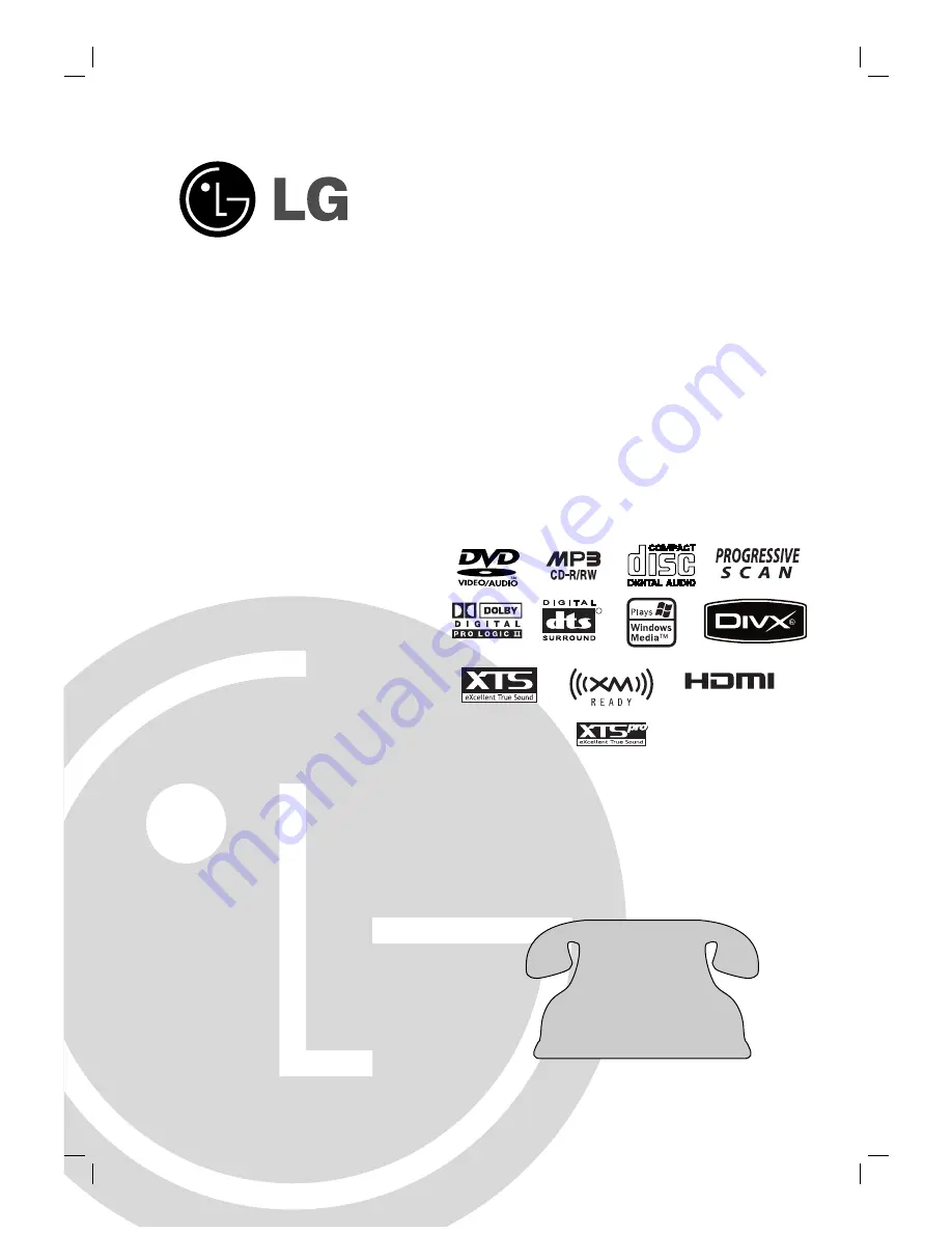 LG LH-E9674 Скачать руководство пользователя страница 1