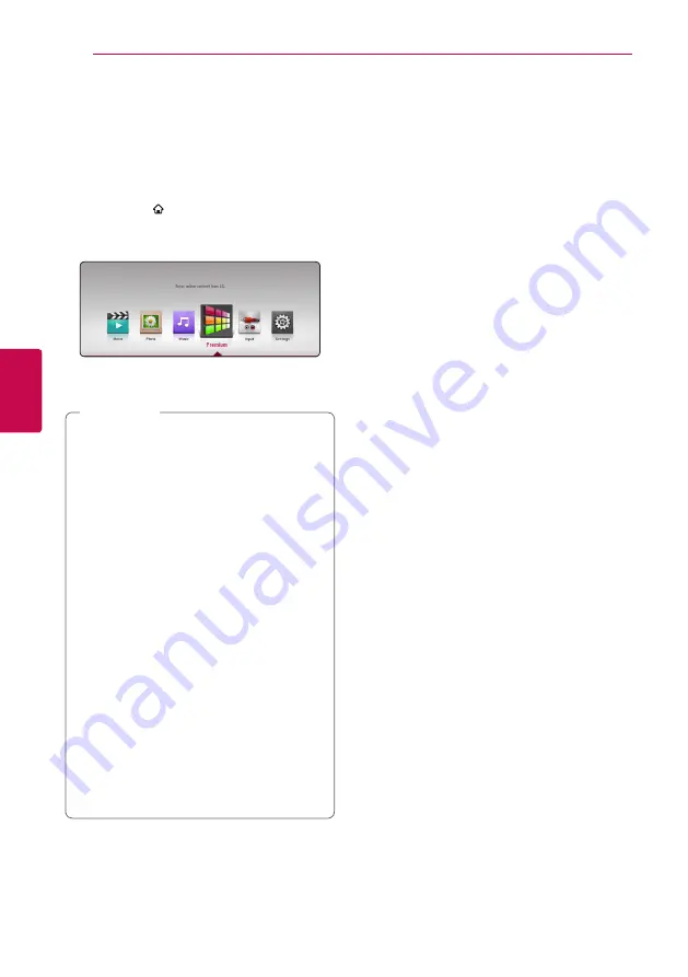 LG LHA825W Owner'S Manual Download Page 54