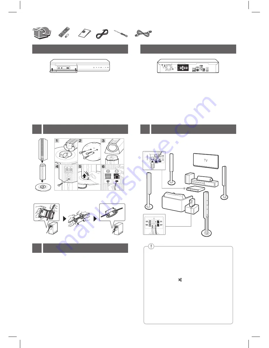 LG LHB655W Simple Manual Download Page 2