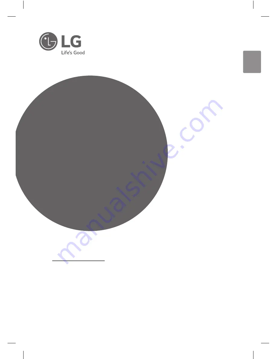 LG LHD655 Simple Manual Download Page 1