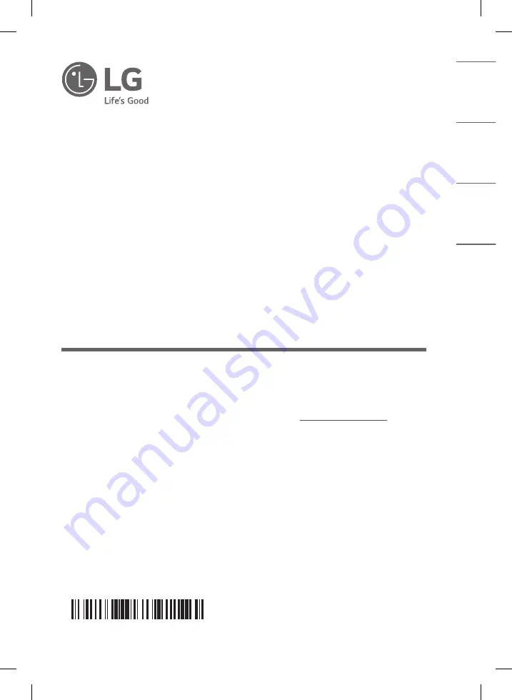 LG LHD655BT Simple Manual Download Page 1