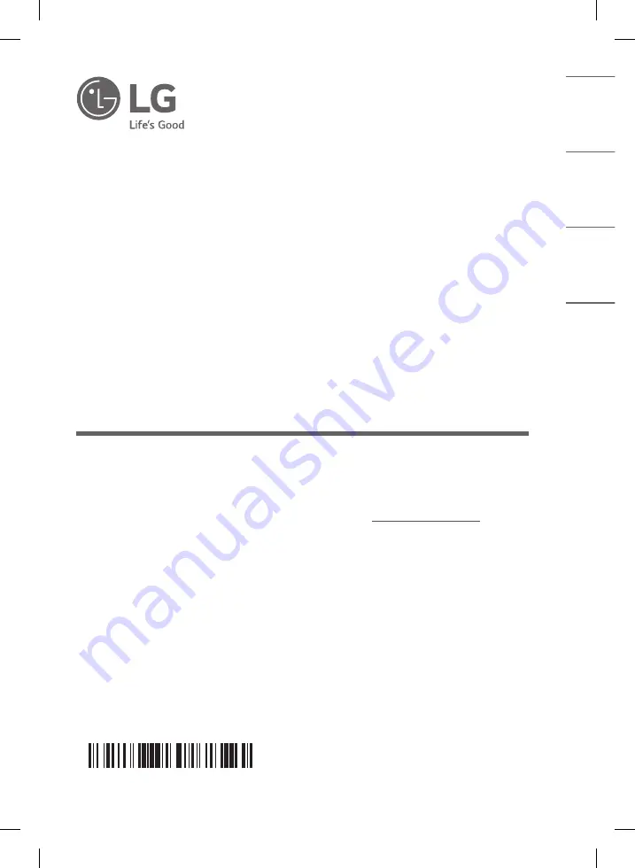 LG LHD71C Simple Manual Download Page 1