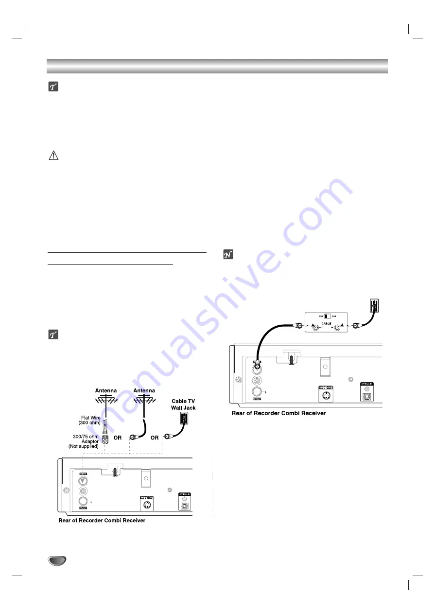 LG LHS-95PAA Owner'S Manual Download Page 16