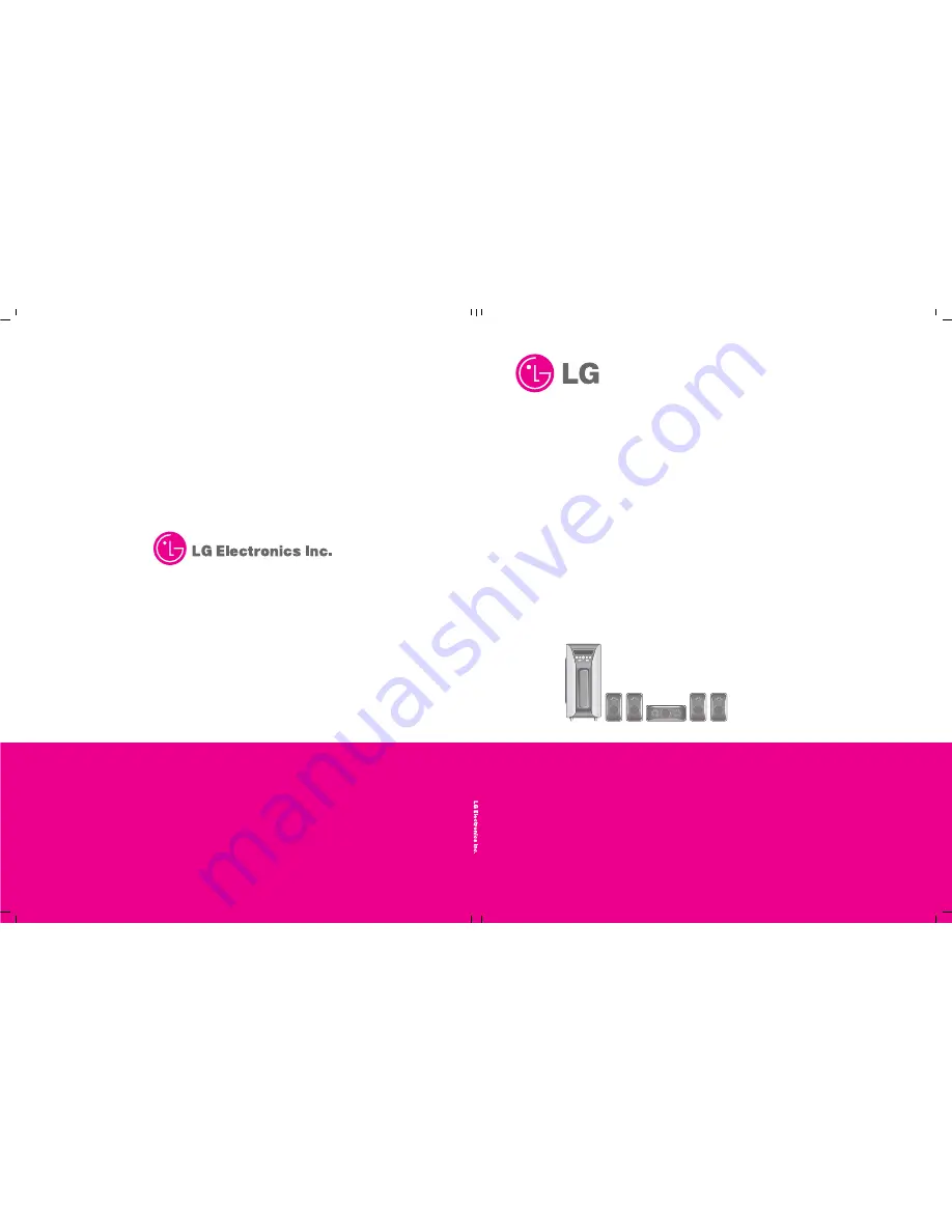 LG LHS-A4000C Service Manual Download Page 1