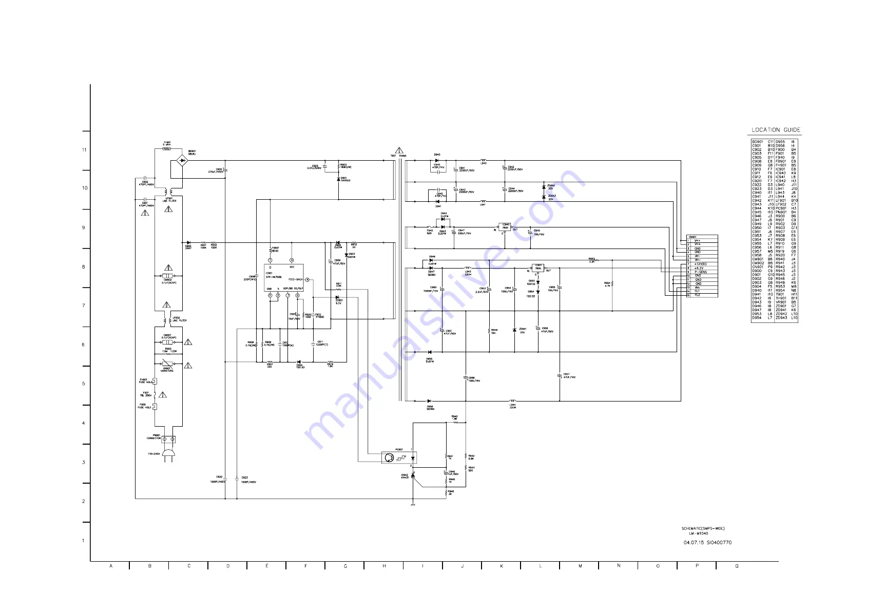 LG LM-M1040A Service Manual Download Page 44