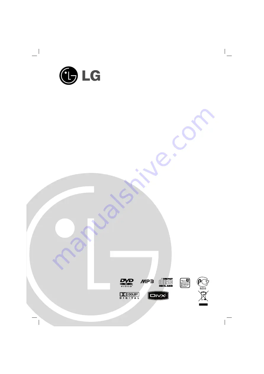 LG LMS-K3365V Owner'S Manual Download Page 1