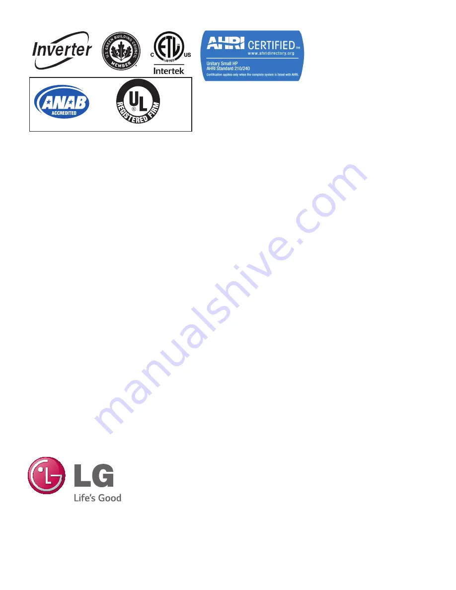 LG LMU18CHV Engineering Manual Download Page 392