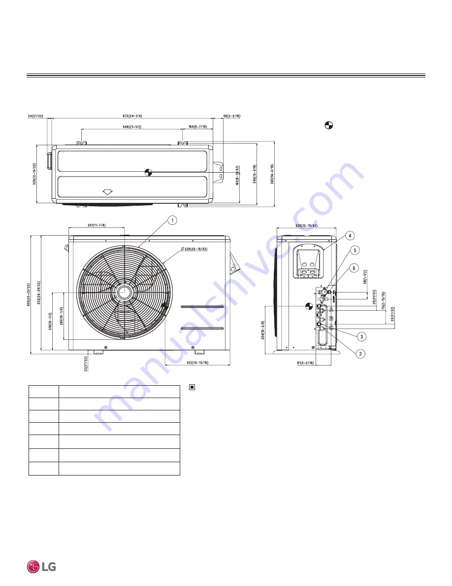 LG LMU18CHV Installation Manual Download Page 11