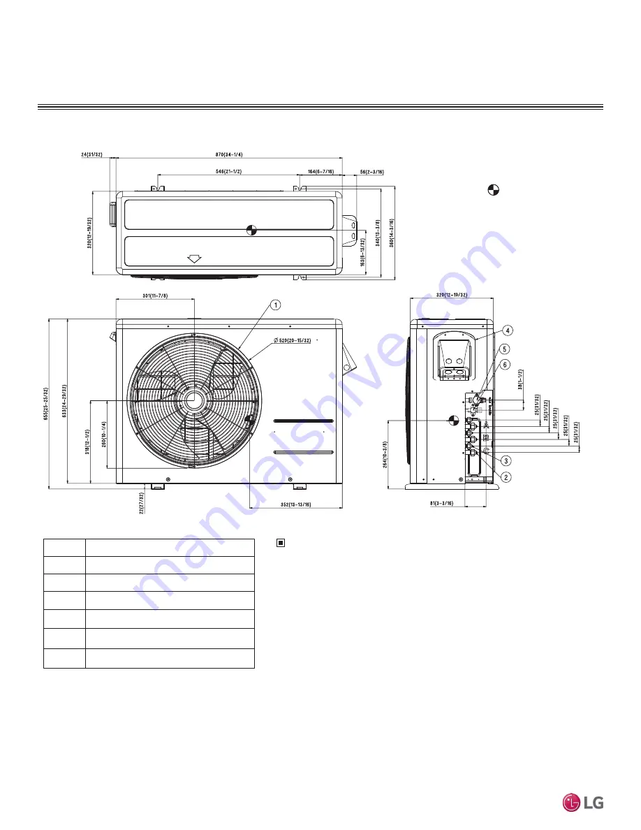 LG LMU18CHV Installation Manual Download Page 12