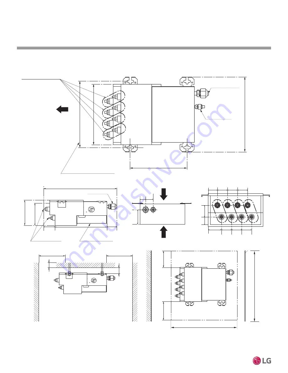 LG LMU18CHV Installation Manual Download Page 18