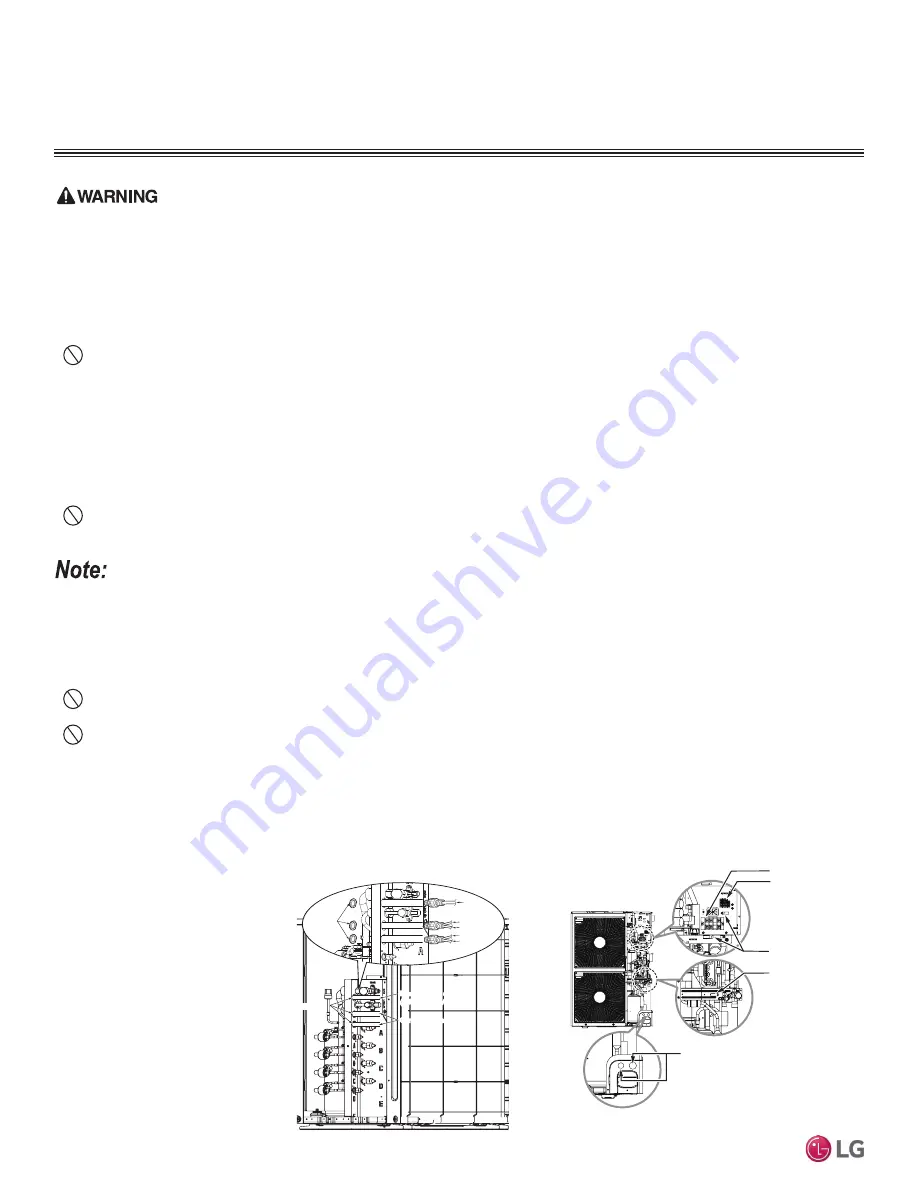 LG LMU18CHV Installation Manual Download Page 60