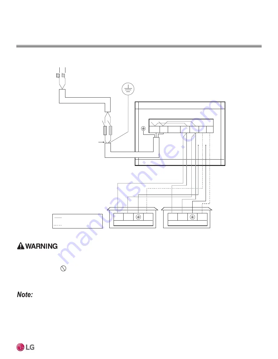 LG LMU18CHV Installation Manual Download Page 65