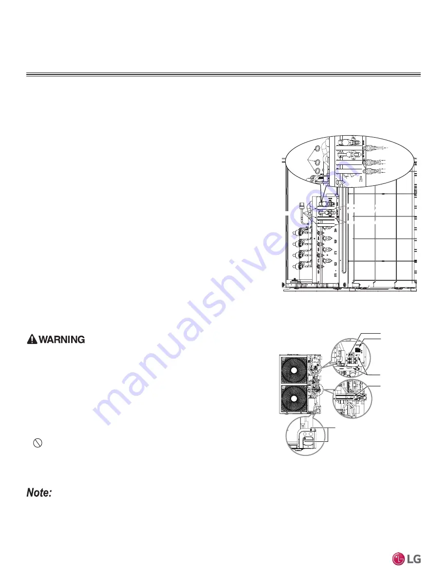 LG LMU18CHV Installation Manual Download Page 70