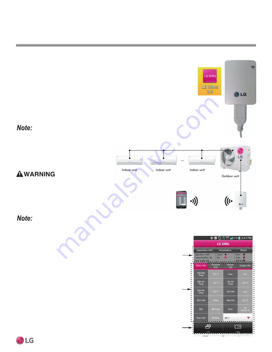 LG LMU18CHV Installation Manual Download Page 95