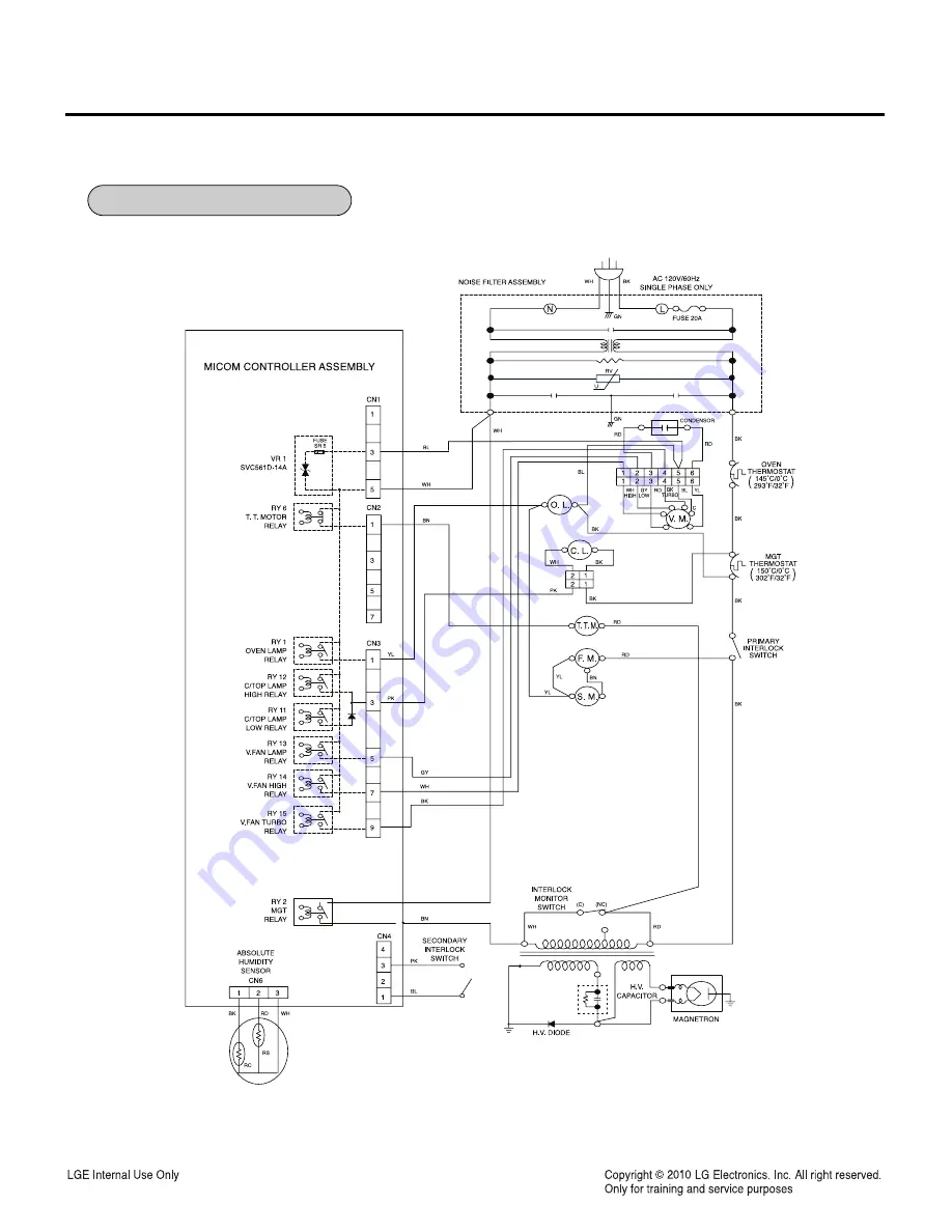 LG LMV1813SB Service Manual Download Page 19