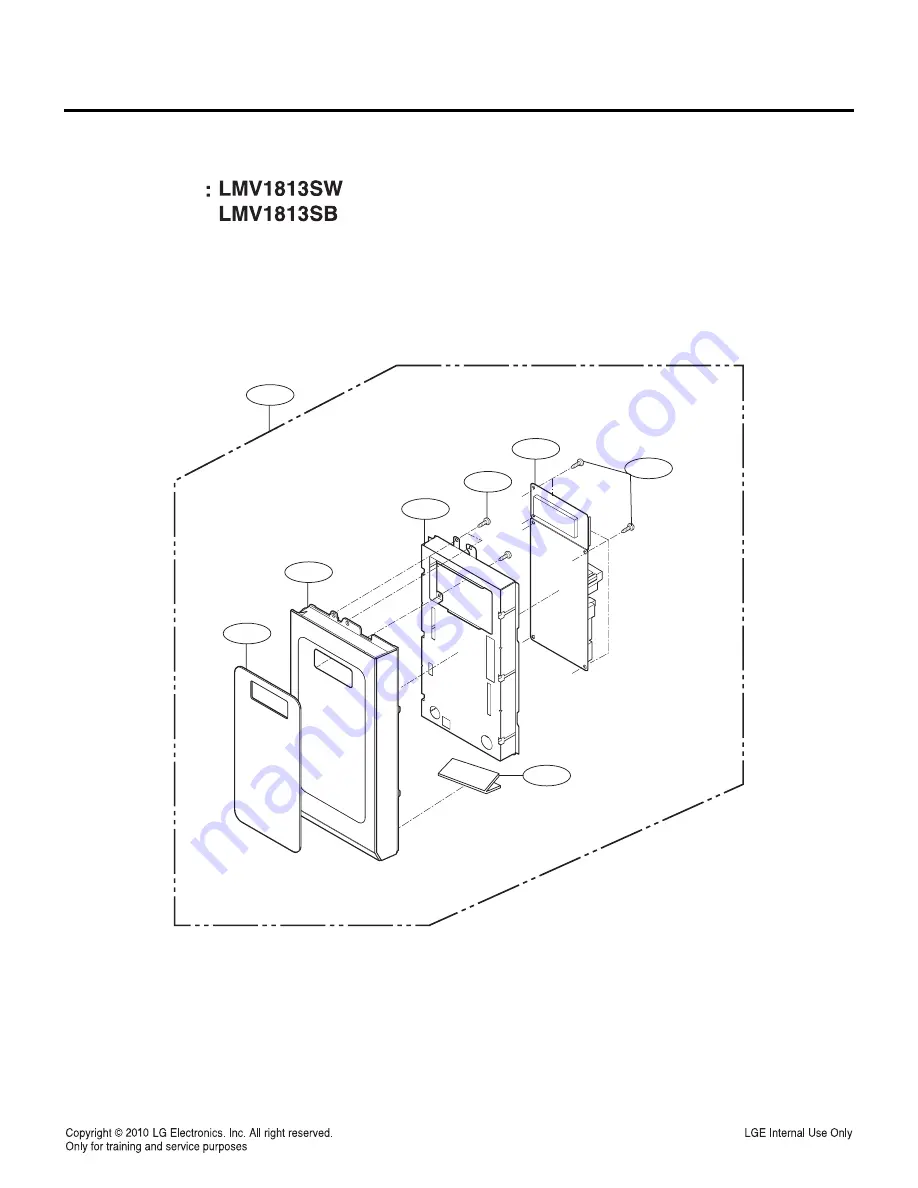 LG LMV1813SB Service Manual Download Page 44