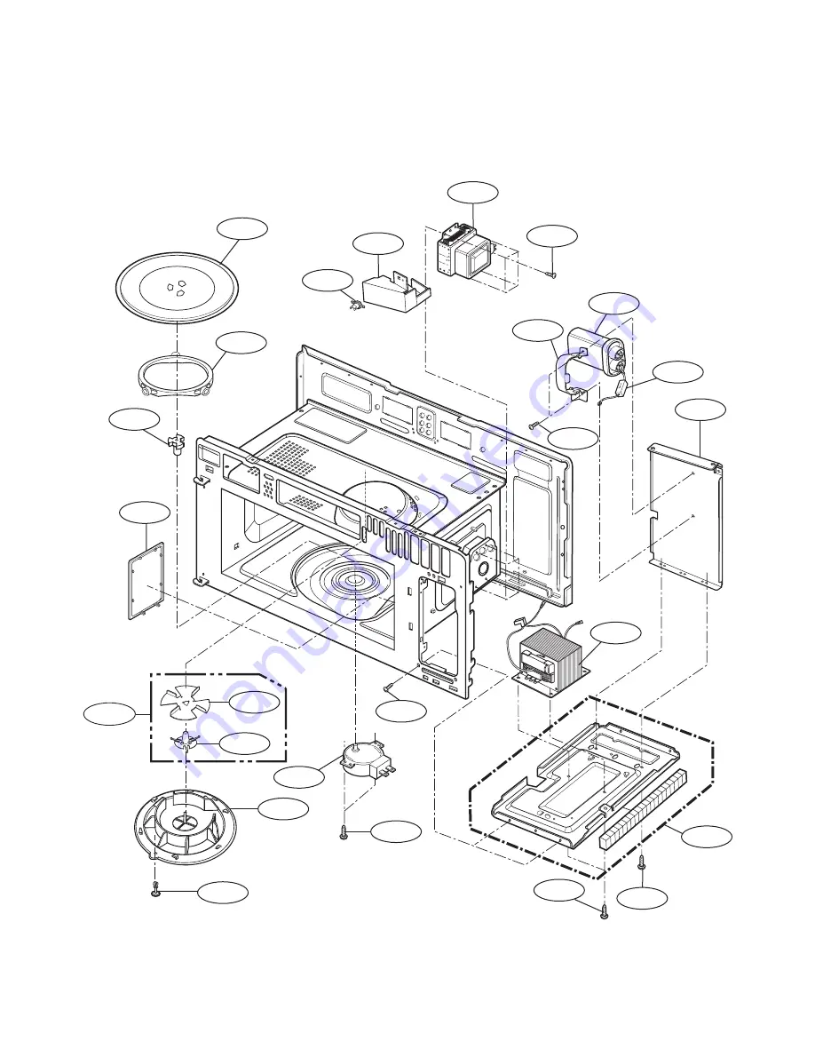 LG LMV2053SB - 2.0 Cu. Ft. Microwave Service Manual Download Page 41