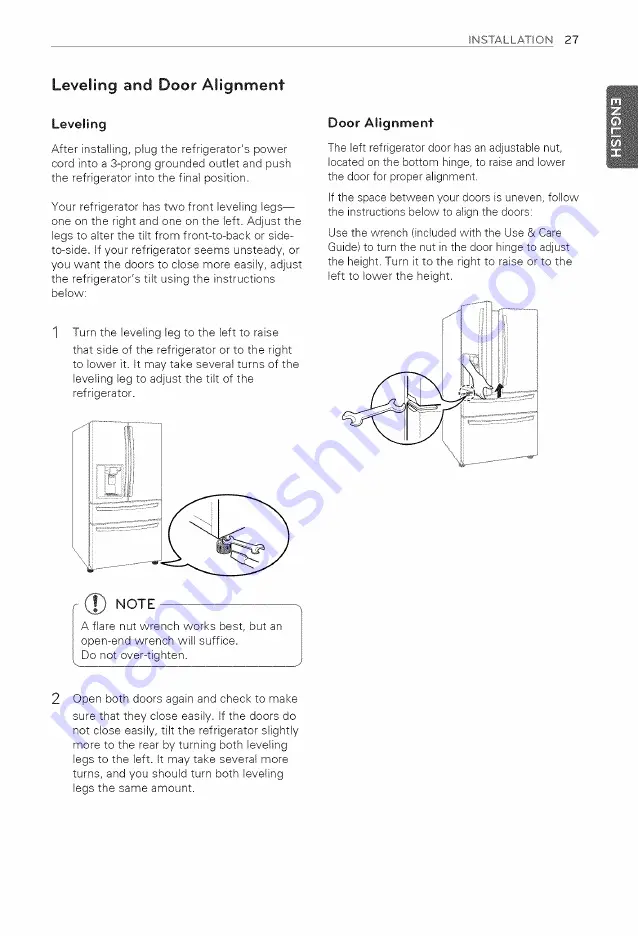 LG LMXC23746S Скачать руководство пользователя страница 27