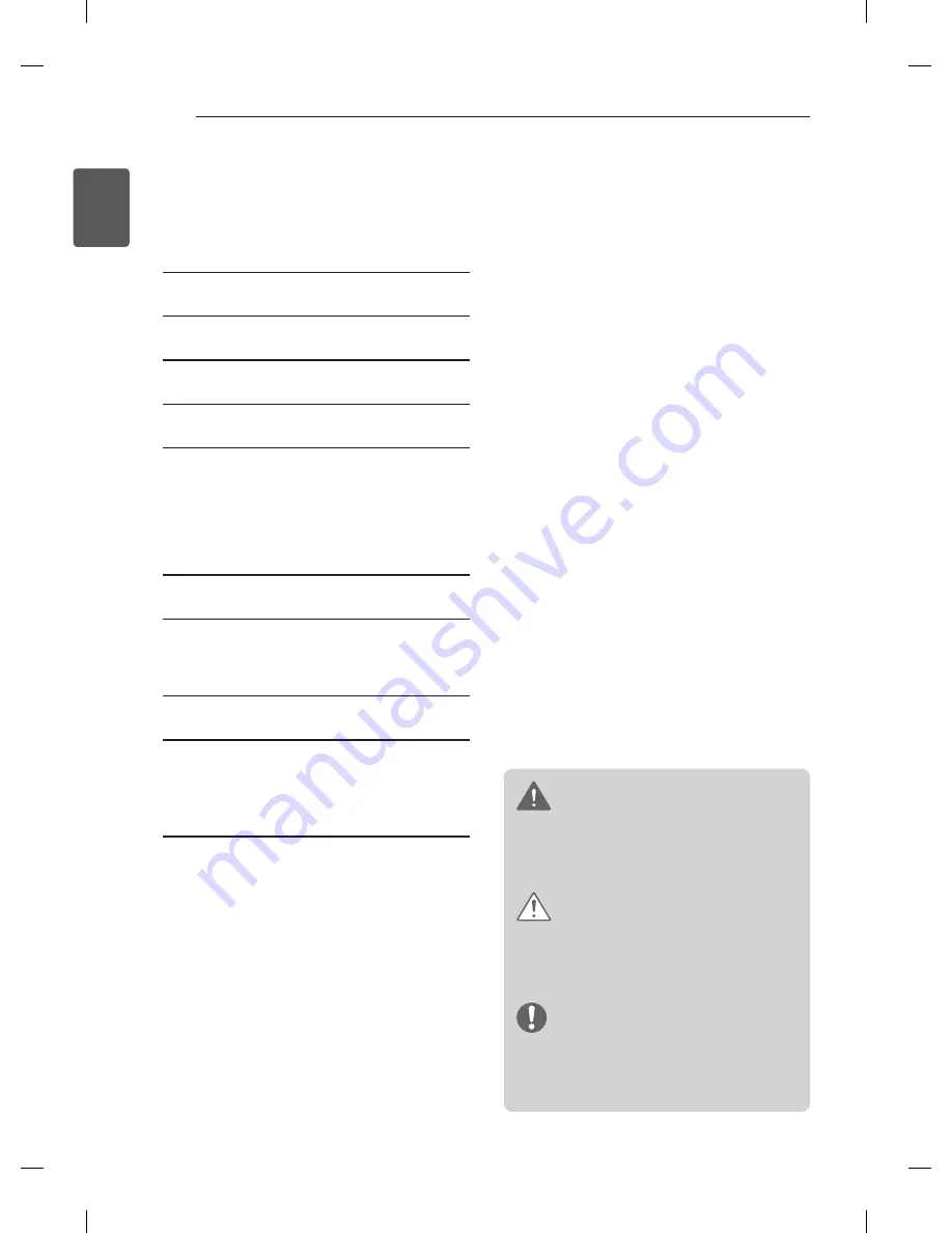 LG LN45 series Owner'S Manual Download Page 6