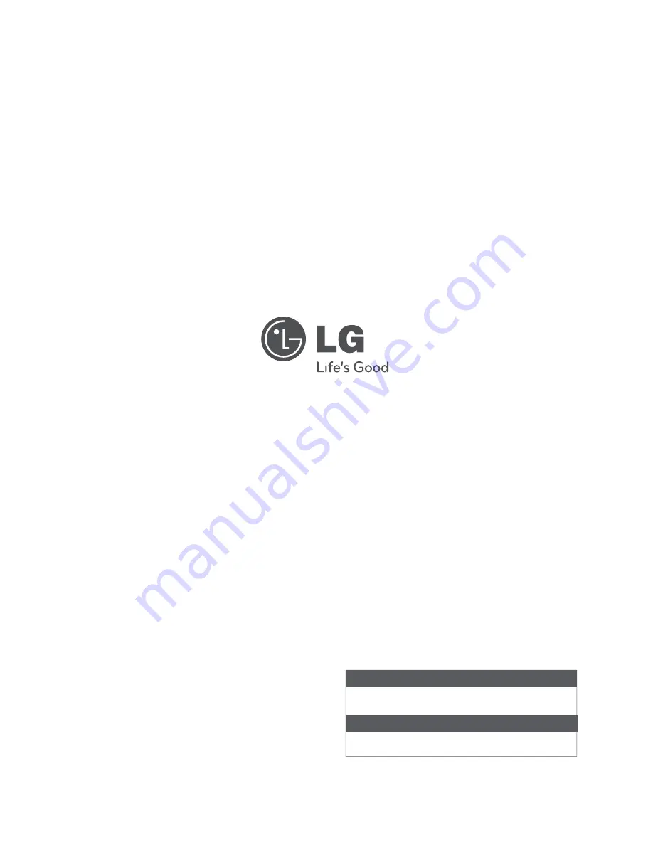 LG LP0814WNR Owner'S Manual Download Page 26