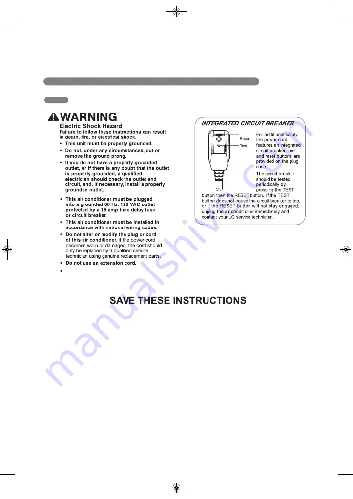 LG LP0818WNR Owner'S Manual Download Page 6